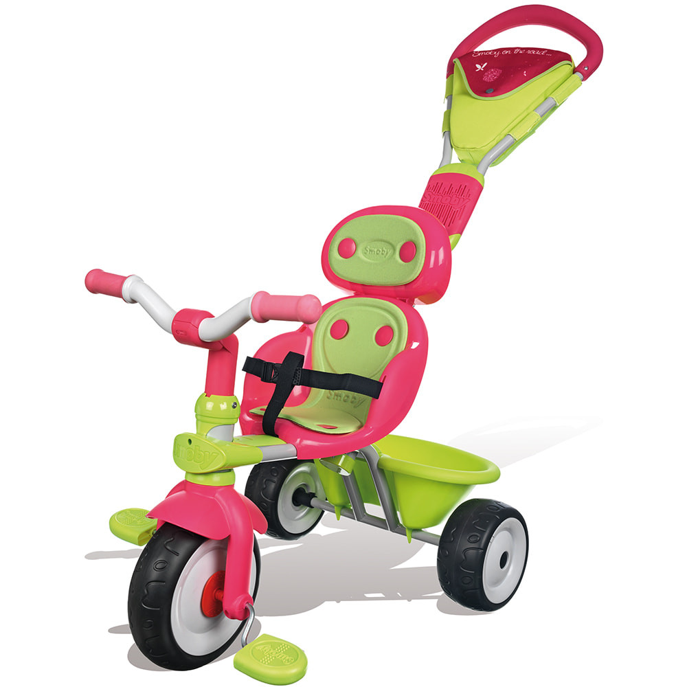 Smoby Baby driver roze-groen |