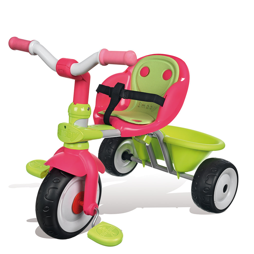 Smoby Baby driver roze-groen |