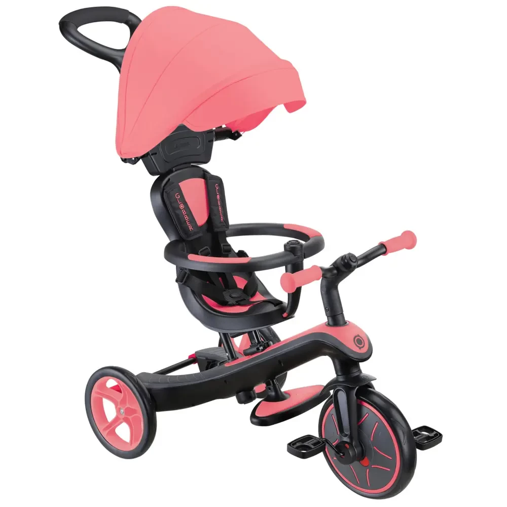 New Trike Explorer 4in1 coral pink